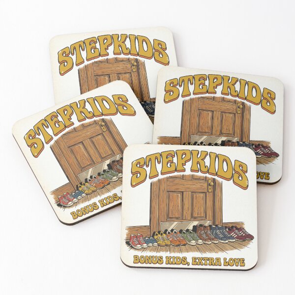 Item preview, Stepkids Vintage Retro Bonus Family Art designed and sold by DuckOddity.