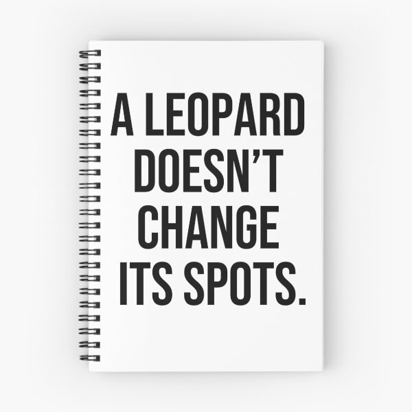 Item preview, A leopard doesn’t change its spots quotes about focus designed and sold by Pikkalo.