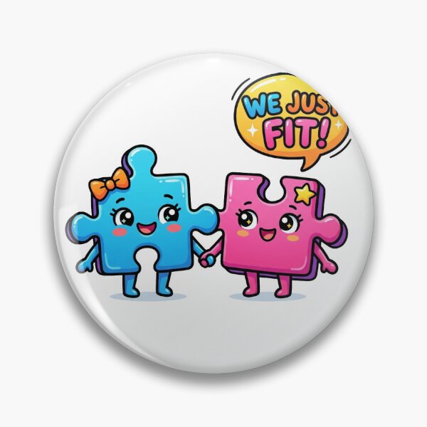 Item preview, Stepkids Cute Puzzle Pieces Blended Family Art designed and sold by DuckOddity.