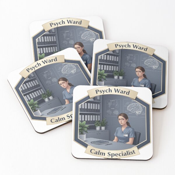 Item preview, Psych Ward Calm Specialist Funny Psych Nurse Gift designed and sold by YMLux.