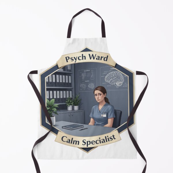 Item preview, Psych Ward Calm Specialist Funny Psych Nurse Gift designed and sold by YMLux.