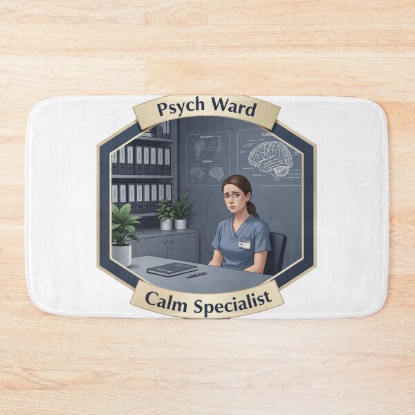 Item preview, Psych Ward Calm Specialist Funny Psych Nurse Gift designed and sold by YMLux.