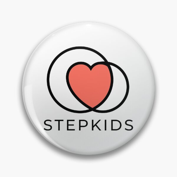 Item preview, Stepkids Modern Minimalist Overlap Heart Art designed and sold by DuckOddity.