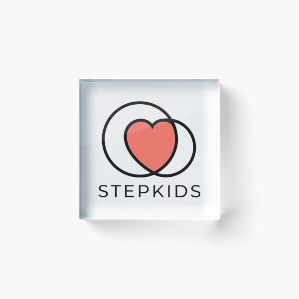 Item preview, Stepkids Modern Minimalist Overlap Heart Art designed and sold by DuckOddity.