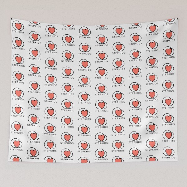 Item preview, Stepkids Modern Minimalist Overlap Heart Art designed and sold by DuckOddity.