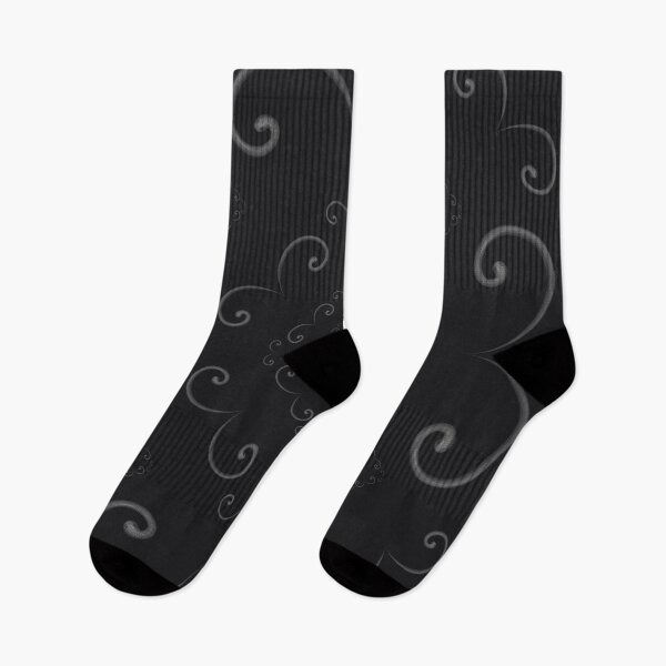 Item preview, Unusual pattern with snakes of gray color on a black background designed and sold by Cherevan.