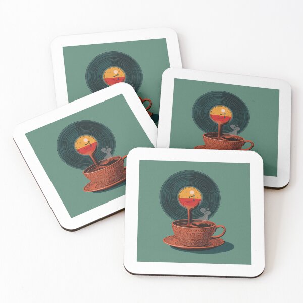 Item preview, Morning Rituals - Melting Vinyl Coffee designed and sold by Concrete Calm.