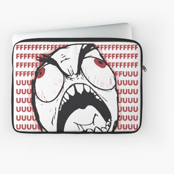 Troll Face Le Me Poker Face with stoic face and no smile not amused  internet memes reaction face HD HIGH QUALITY Laptop Sleeve for Sale by  iresist