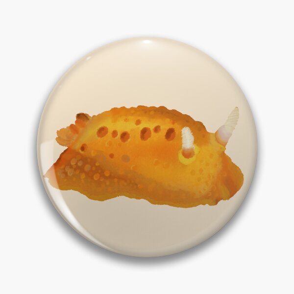 Item preview, Nudibranch - sea slug - Red Doris - orange designed and sold by Poulpimousse.