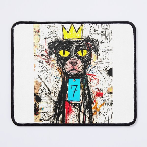Item preview, Graffiti Black Dog designed and sold by ulrichlehrer99.