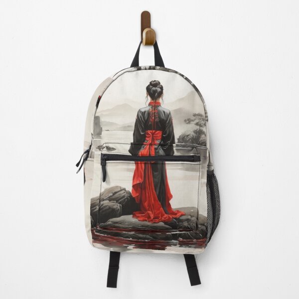 Item preview, Japanese Zen Woman Wall Art designed and sold by Prachodayat Artworks.