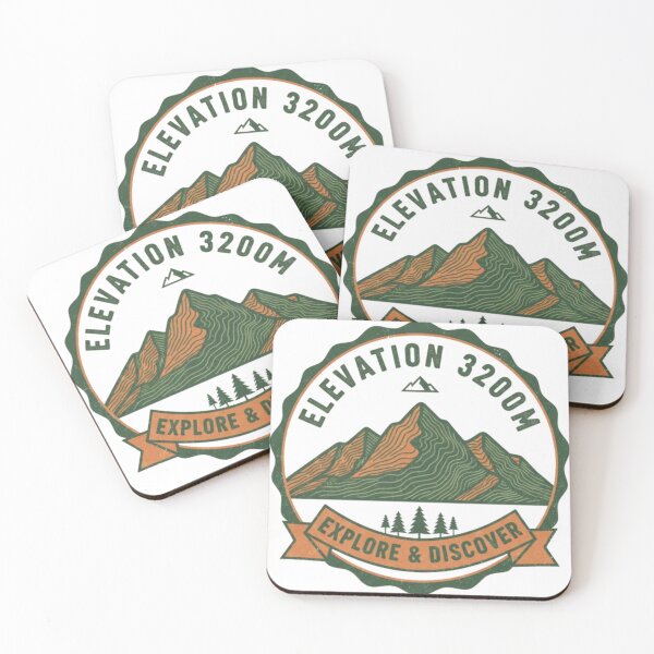 Item preview, Mountain Topographic Retro Patch Tee — Outdoor Style designed and sold by Ditstyle.