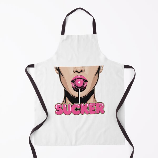 Item preview, Retro “Sucker” Lollipop T-Shirt – Bold Pop Art Candy Lips Design for Y2K Fashion & Festival Lovers designed and sold by GemBob Creations.