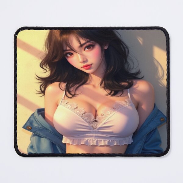 Item preview, Comfy Cozy Waifu | Pretty Anime Girl Pinup designed and sold by KasaHunterHarem.