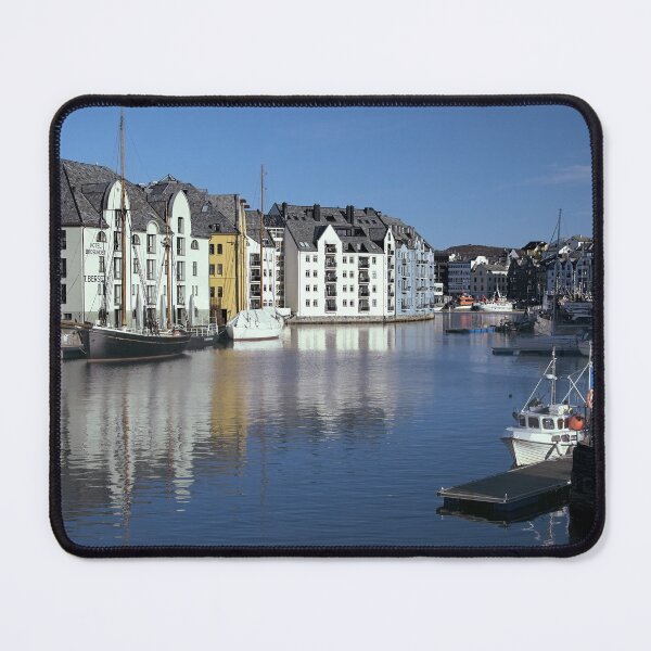 Item preview, Alesund Cityscape, Art Nouveau Reflections in Brosundet Norway designed and sold by Martyn R Arnold Fine Art Nature & Landscape Photography.