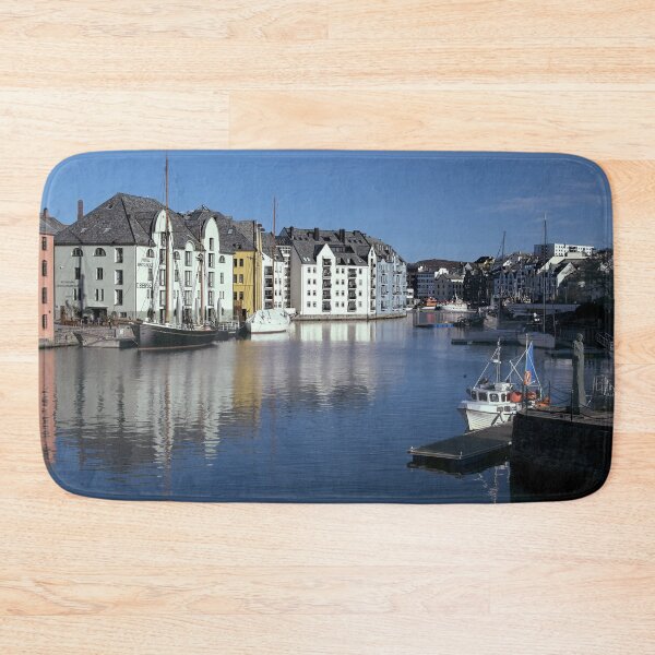 Item preview, Alesund Cityscape, Art Nouveau Reflections in Brosundet  Norway designed and sold by Martyn R Arnold Fine Art Nature & Landscape Photography.