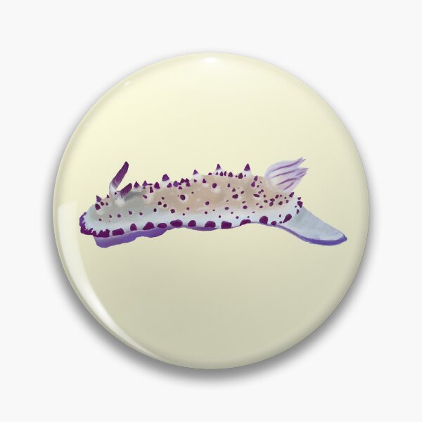Item preview, Nudibranch - sea slug - Mexichromis multituberculata - yellow designed and sold by Poulpimousse.