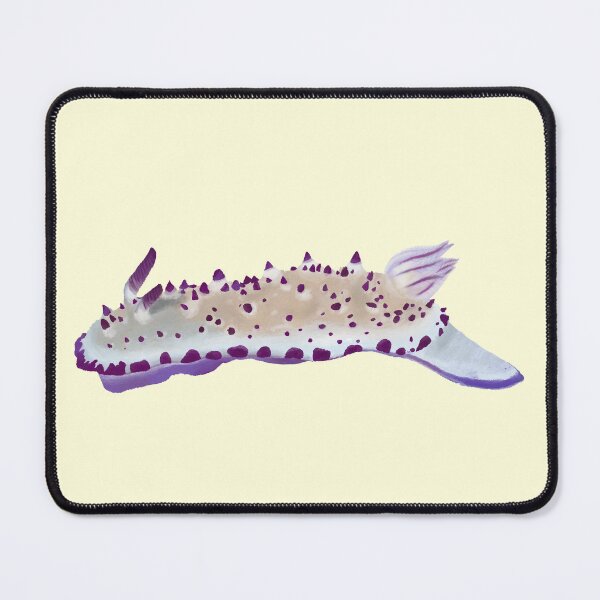 Item preview, Nudibranch - sea slug - Mexichromis multituberculata - yellow designed and sold by Poulpimousse.