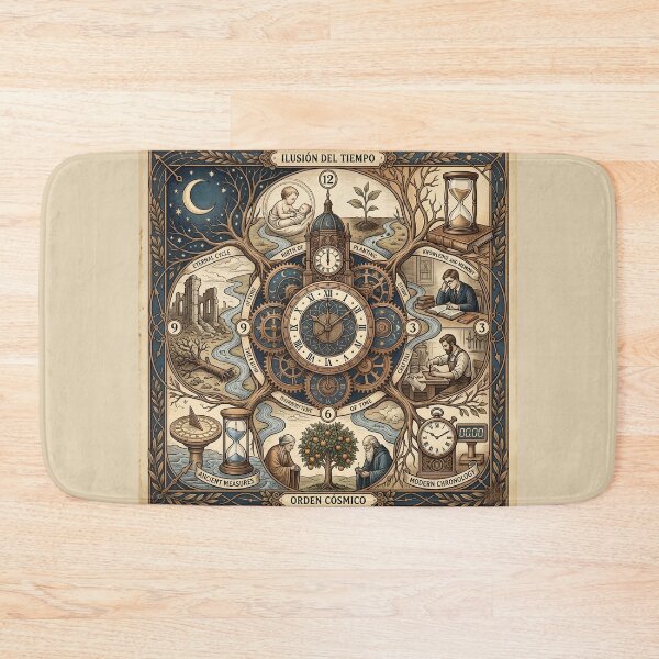 Item preview, Ilusión del Tiempo Vintage Steampunk Cosmic Order Art designed and sold by Sybille-Yates.