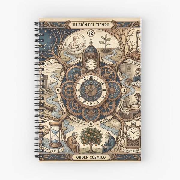 Item preview, Ilusión del Tiempo Vintage Steampunk Cosmic Order Art designed and sold by Sybille-Yates.