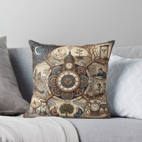 Item preview, Ilusión del Tiempo Vintage Steampunk Cosmic Order Art designed and sold by Sybille-Yates.