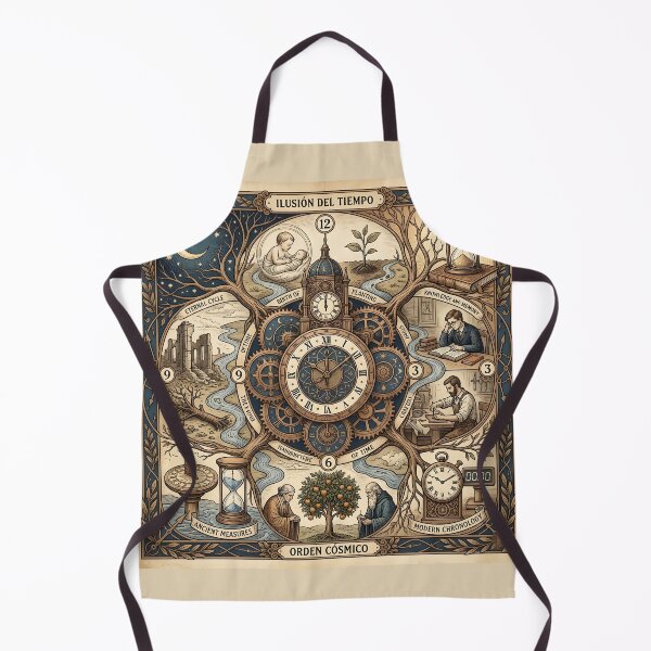 Item preview, Ilusión del Tiempo Vintage Steampunk Cosmic Order Art designed and sold by Sybille-Yates.