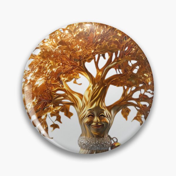 Item preview, Golden Enchanted Tree designed and sold by digitalvibe4u.