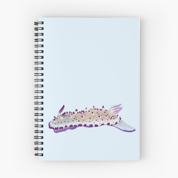 Item preview, Nudibranch - sea slug - Mexichromis multituberculata - blue designed and sold by Poulpimousse.