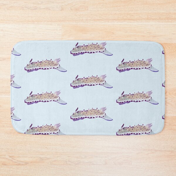 Item preview, Nudibranch - sea slug - Mexichromis multituberculata - blue designed and sold by Poulpimousse.
