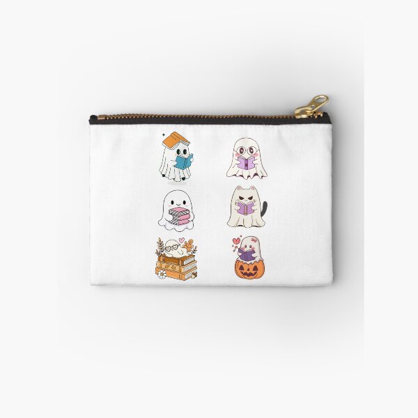 Item preview, Reading Sheet Ghost Cute Ghosts Reading Pack Book Set Spooky Book Lovers Gift Ideas Sticker designed and sold by trendnest_shop.