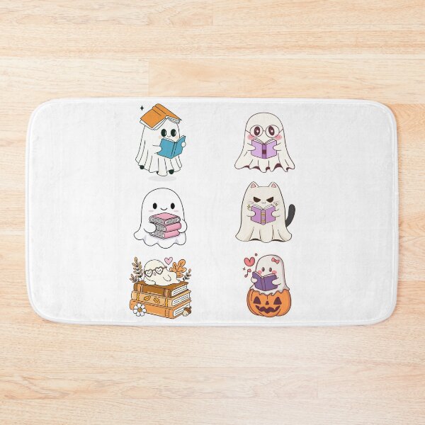 Item preview, Reading Sheet Ghost Cute Ghosts Reading Pack Book Set Spooky Book Lovers Gift Ideas Sticker designed and sold by trendnest_shop.