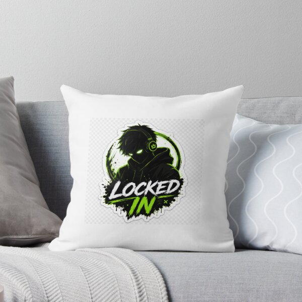 Item preview, Locked In Neon Sigma Anime Sticker designed and sold by Painted Reverie .