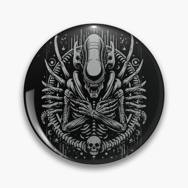 Item preview, Alien Xenomorph HR Giger style designed and sold by ChunkByChunk.