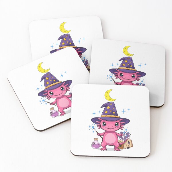 Item preview, Cute Axolotl Wizard designed and sold by yuki-hana.