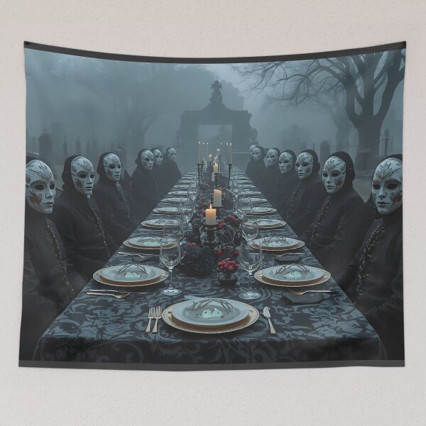 Item preview, Eternal Banquet - Dark Gothic Surrealism Graveyard Feast designed and sold by UnRealS.