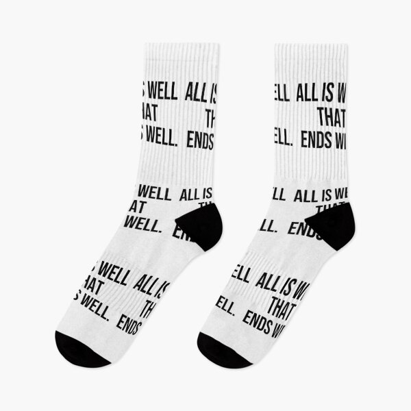 Item preview, All is well that ends well wise quotes designed and sold by Pikkalo.