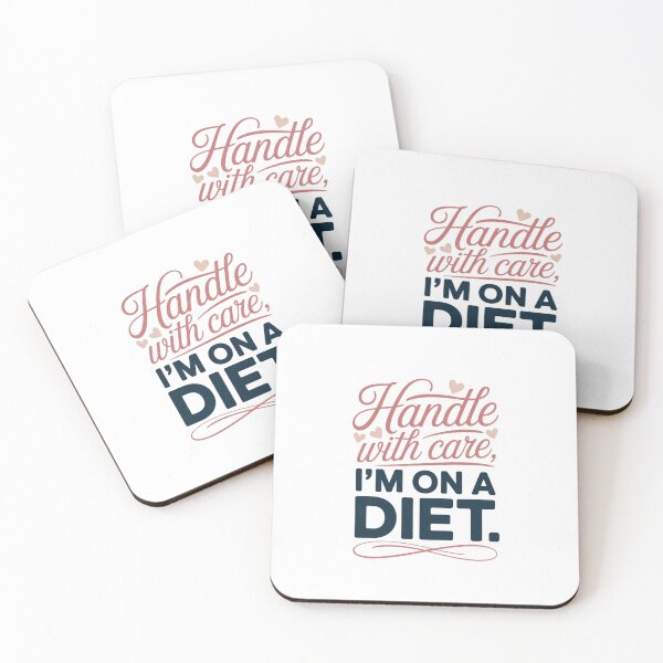 Item preview, Handle with care, I’m on a diet. designed and sold by Echo_Lane.