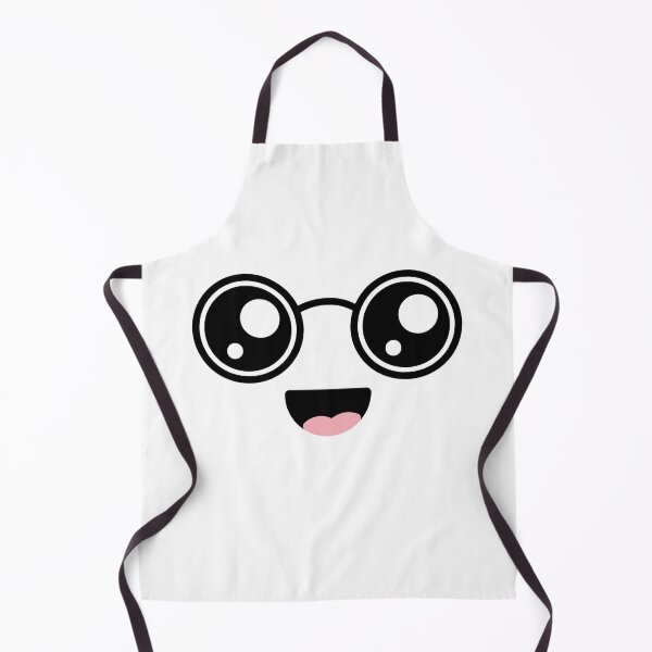 Item preview, Cute kawaii happy smiling nerdy face designed and sold by BlushyPrint.