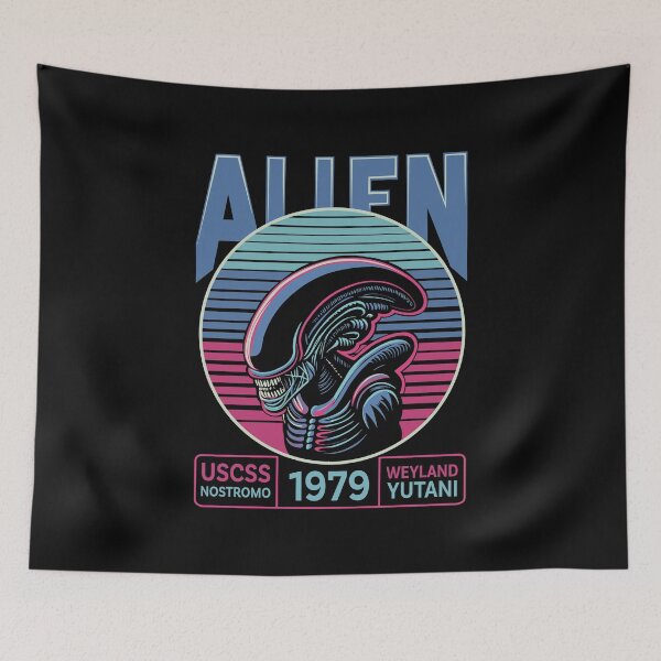 Item preview, Alien Weyland Yutani 1979 Neon Style designed and sold by ChunkByChunk.