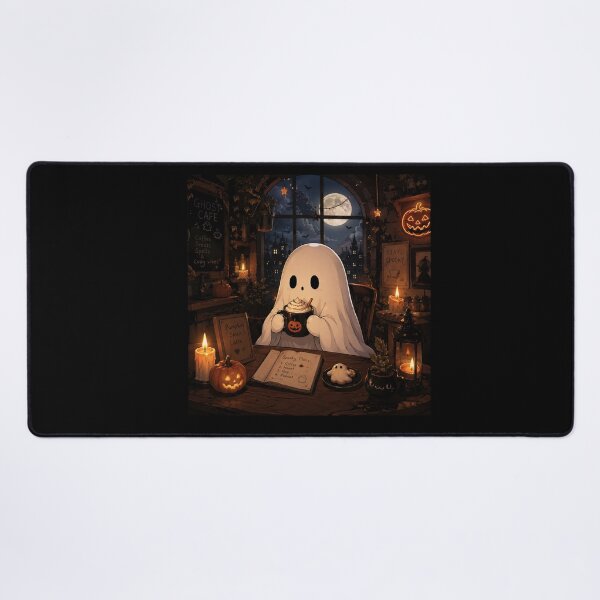 Item preview,  Ghost Cafe Halloween Pumpkin Spice Aesthetic Design designed and sold by MotylekAnia.