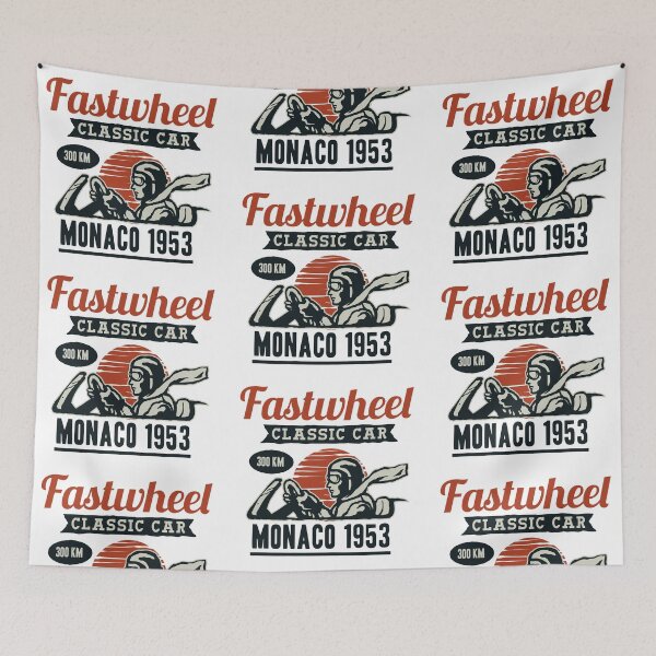 Artikelvorschau, Vintage Racer Classic Motorsport - Retro Auto Racing Art entworfen und verkauft von 1001T-Shirt.