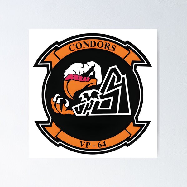 Item preview, Official Insignia of the VP-64 "Condors" Patrol Squadron designed and sold by CharlieDesings.