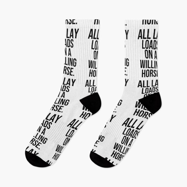 Item preview, All lay loads on a willing horse quotes on proposal designed and sold by Pikkalo.