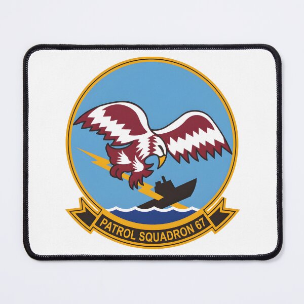 Item preview, Official Insignia of the VP-67 "Golden Knights" Patrol Squadron designed and sold by CharlieDesings.