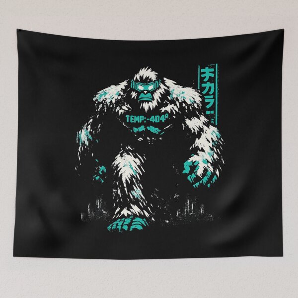 Item preview, Cyber Yeti Streetwear Shirt – Futuristic Snow Beast Graphic designed and sold by JonelCrafts.
