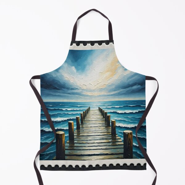 Item preview, Sea pier designed and sold by PrintLabStudio.
