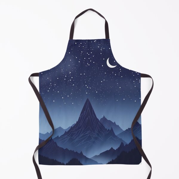 Item preview, Stary Mountain Skyline designed and sold by felix.illustrates.
