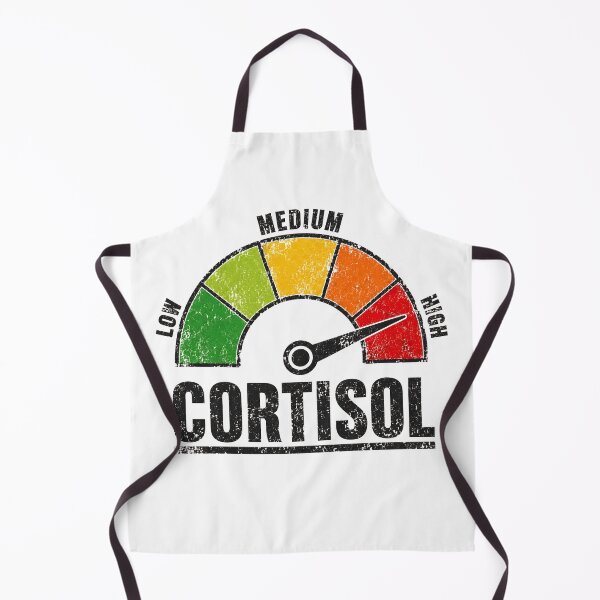 Item preview, Funny High Cortisol Stress Meter Gauge Distressed Vintage designed and sold by JerdbordinShop.