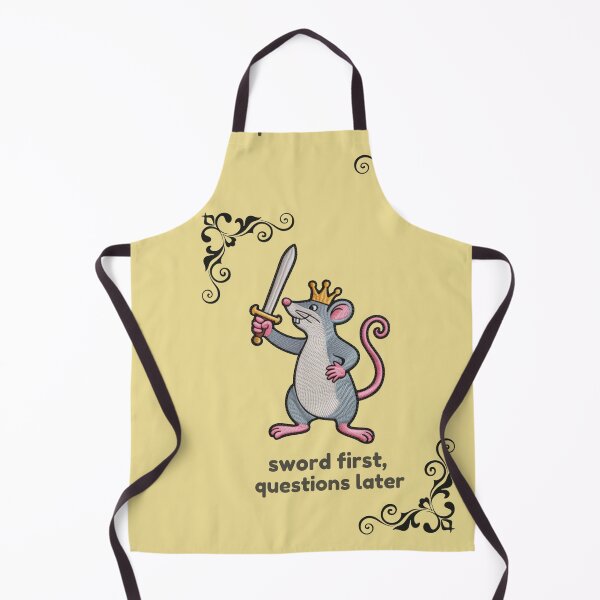 Item preview, ✨Sword First Questions Later Funny Mouse King designed and sold by CheersTOGETHER.