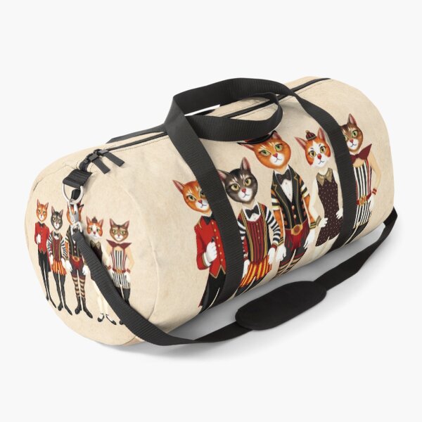 Item preview, Anthropomorphic Circus Cats | Gift for Circus Lover designed and sold by UnhingedBird.
